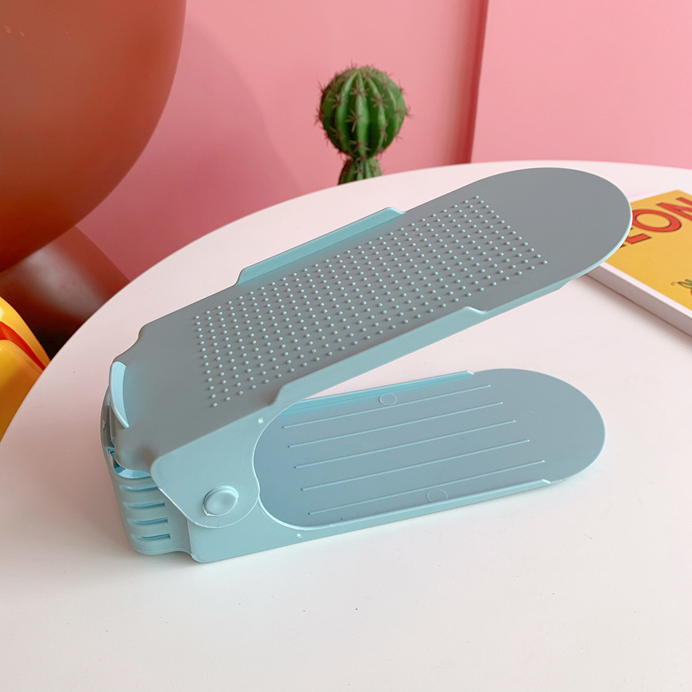 🔥LAST DAY 47% OFF🔥ADJUSTABLE DOUBLE-DECK SHOE RACK