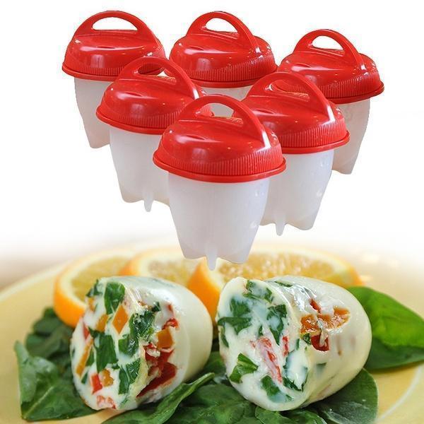 Creative Egglettes Egg Cooker Set ( 6PCS/SET)