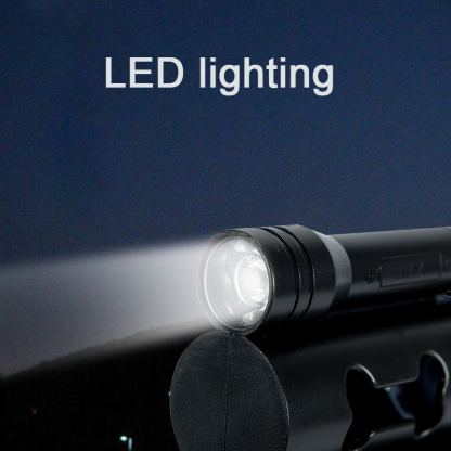 Dual Lighted Retractable Leash