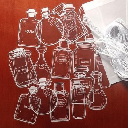 DIY Transparent Dried Flower Bookmarks(15pcs/set)💝FREE GIFT RIBBON