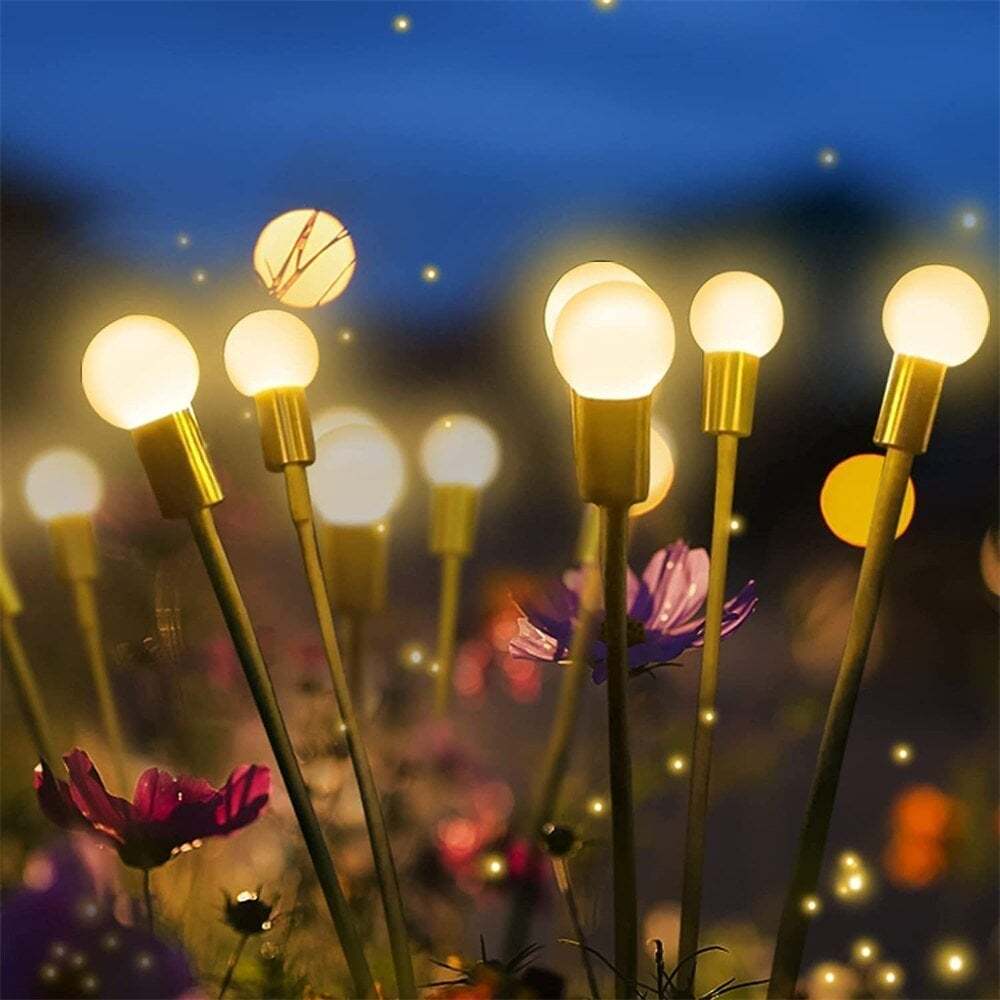 🔥LAST DAY 49% OFF🔥 IP65 Waterproof Solar Powered Firefly Garden Light