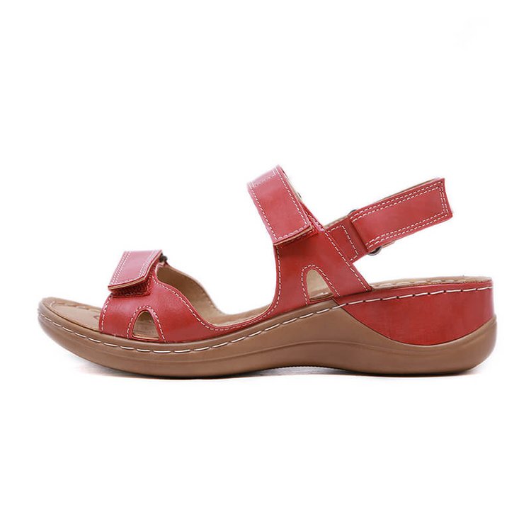 <HOT SALE> ❗ Women Summer Wedges Open Toe Comfy Walking Work Sandals