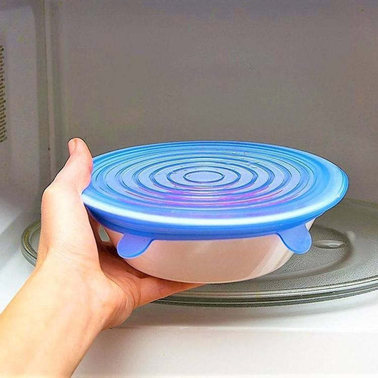 6 Pieces Silicone Stretch Lids