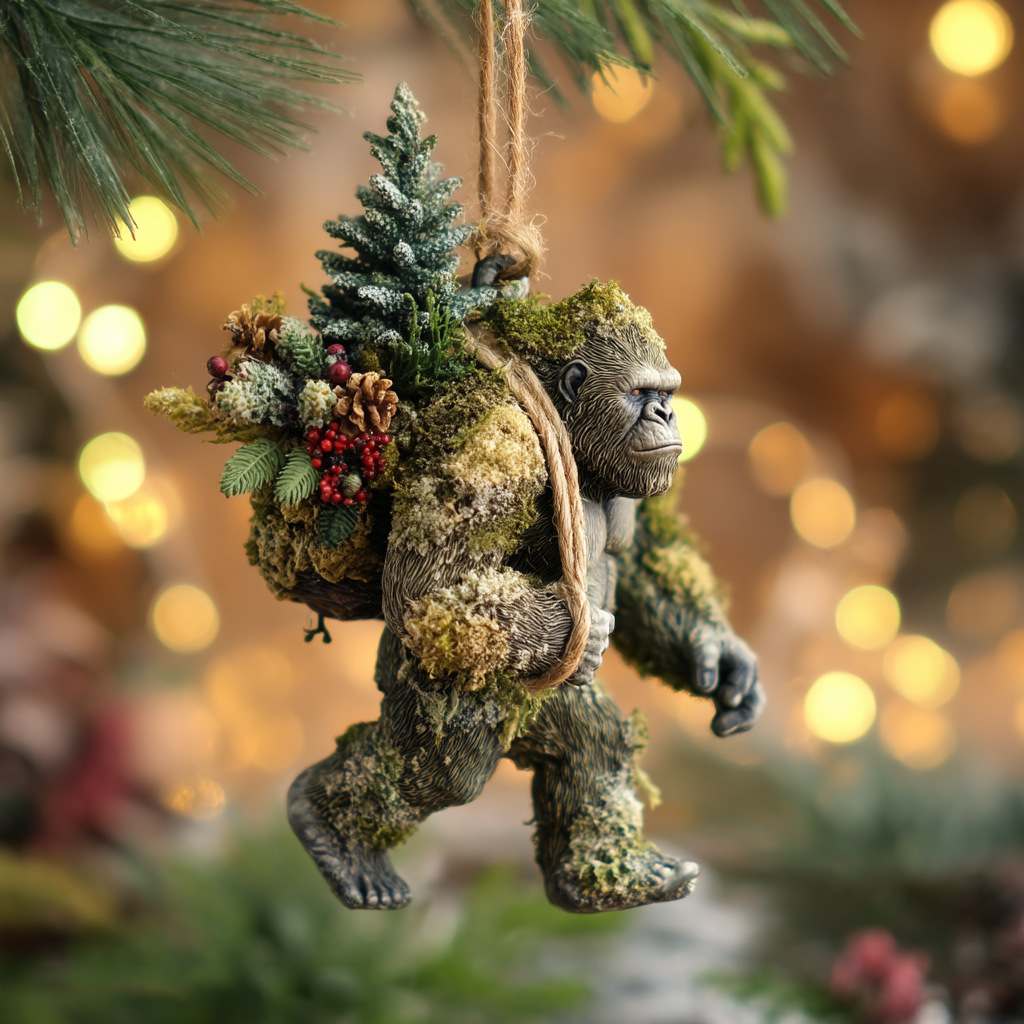 (🎄Early Christmas Sale 50%)👣2026 Wildlife Wonders CollectionTM  Bigfoot Ornament