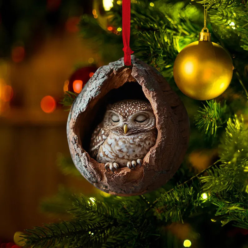 Handmade Animal Christmas Ornament