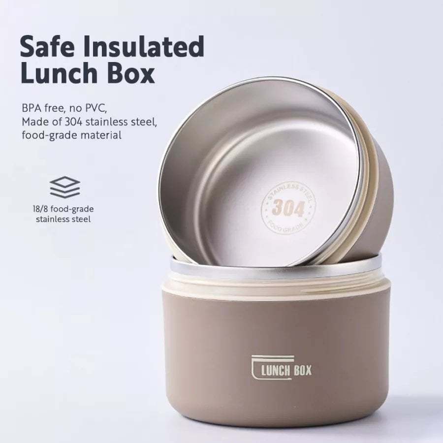 🔥LAST DAY DISCOUNT🔥SAVE 43🔥PORTABLE INSULATED LUNCH CONTAINER SET