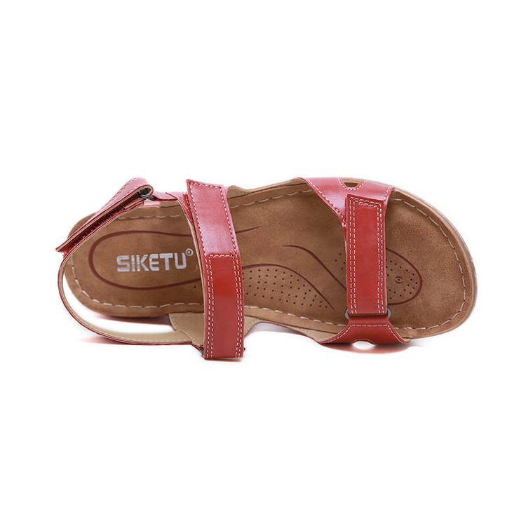 <HOT SALE> ❗ Women Summer Wedges Open Toe Comfy Walking Work Sandals