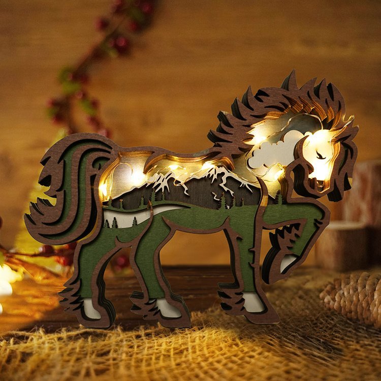 Summer Sale - Horse Carving Handcraft Gift