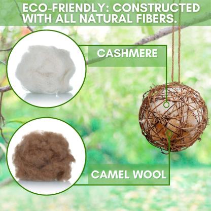 🔥(Last Day 50% OFF)🔥Bird Nesting Houses & Bird Nesting Materials - Hand-Made🔥BUY 3 GET 2 FREE (5PCS)