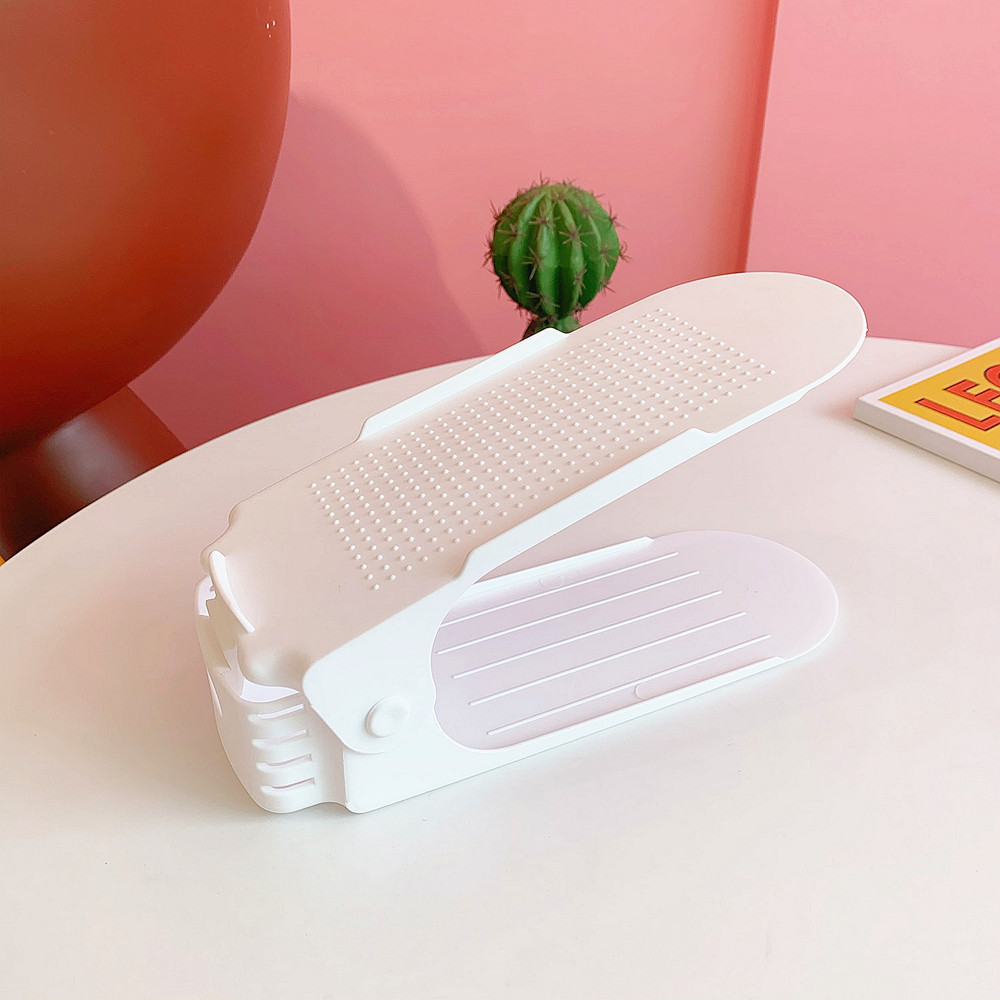 🔥LAST DAY 47% OFF🔥ADJUSTABLE DOUBLE-DECK SHOE RACK