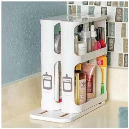 ✨EARLY WINTER HOT SALE✨SPACE ORGANIZER｜ROTATING DOUBLE STORAGE RACK