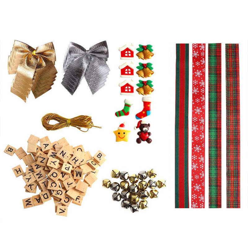 Christmas Tree Decorations-DIY Personalized Letter Ornaments