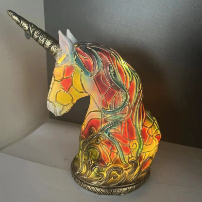 Stained Glass Plant Series Table Lamp