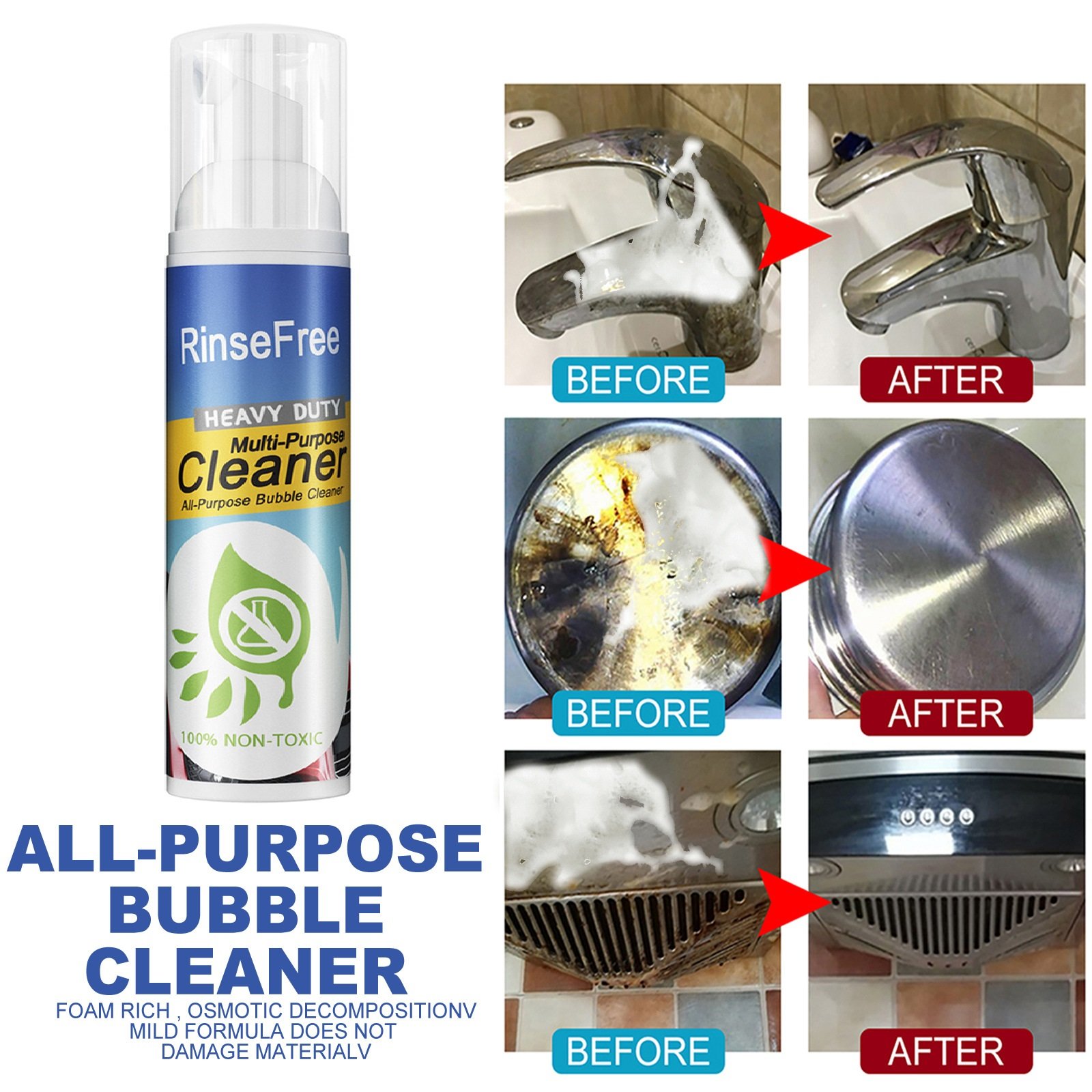 RinseFree® Powerful Stain Removal Kit - 🔥BUY 2 GET 2 FREE