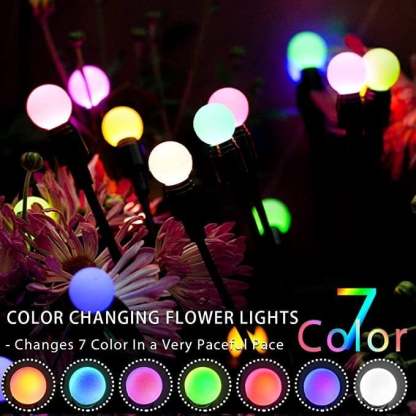 🔥LAST DAY 49% OFF🔥 IP65 Waterproof Solar Powered Firefly Garden Light