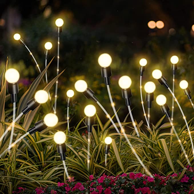 🔥LAST DAY 49% OFF🔥 IP65 Waterproof Solar Powered Firefly Garden Light