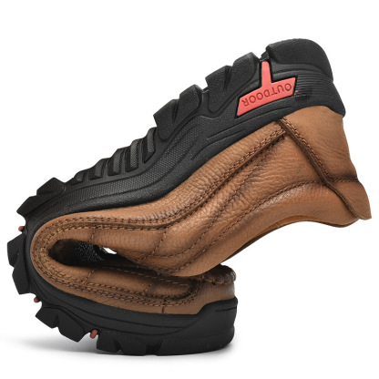 Men's Casual Breathable Leather Loafers