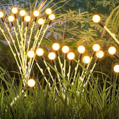 🔥LAST DAY 49% OFF🔥 IP65 Waterproof Solar Powered Firefly Garden Light