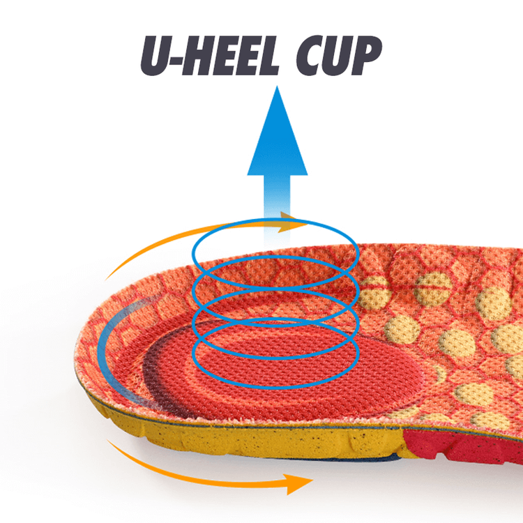 New Arch Support Breathable Running Insole For Women Men