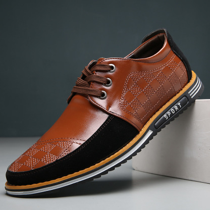 🔥HOT SALE🎁--60% OFF 🎉MENS HANDMADE CASUAL COMFY LEATHER SLIP ON LOAFERS