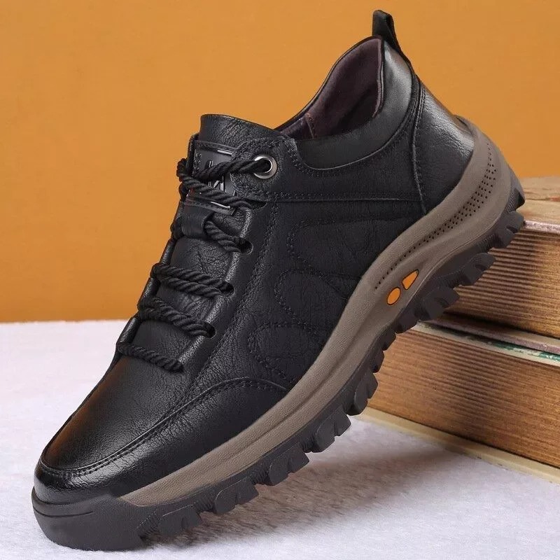 🔥ON THIS WEEK SALE 70% OFF🔥 Men's Casual Hand Stitching Leather Arch Support Shoes(Buy 2 For Free Shipping)