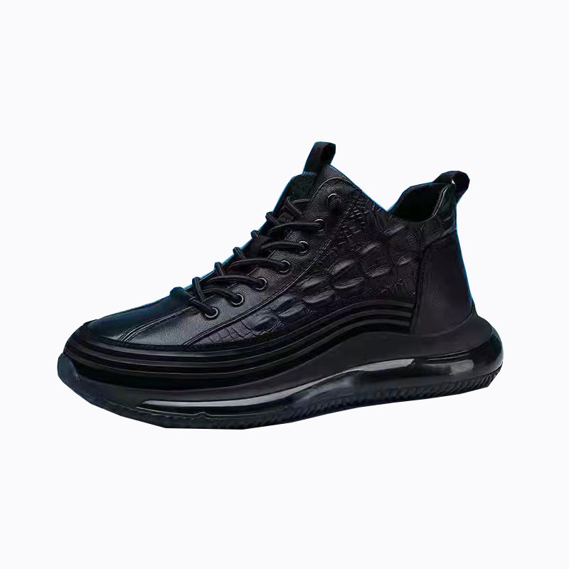 Men's Cowhide Sports Air Cushion Casual Shoes