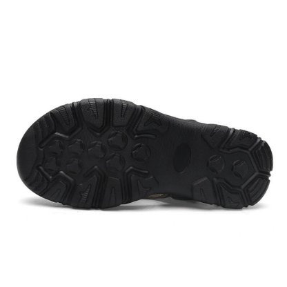 Men's Casual Sandals Leather Outdoor Water Shoe