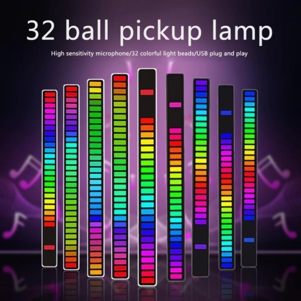 WIRELESS SOUND ACTIVATED RGB LIGHT BAR