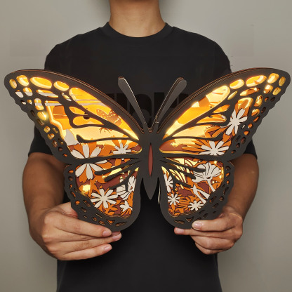 New Arrivals✨-Monarch butterfly Carving Handcraft Gift