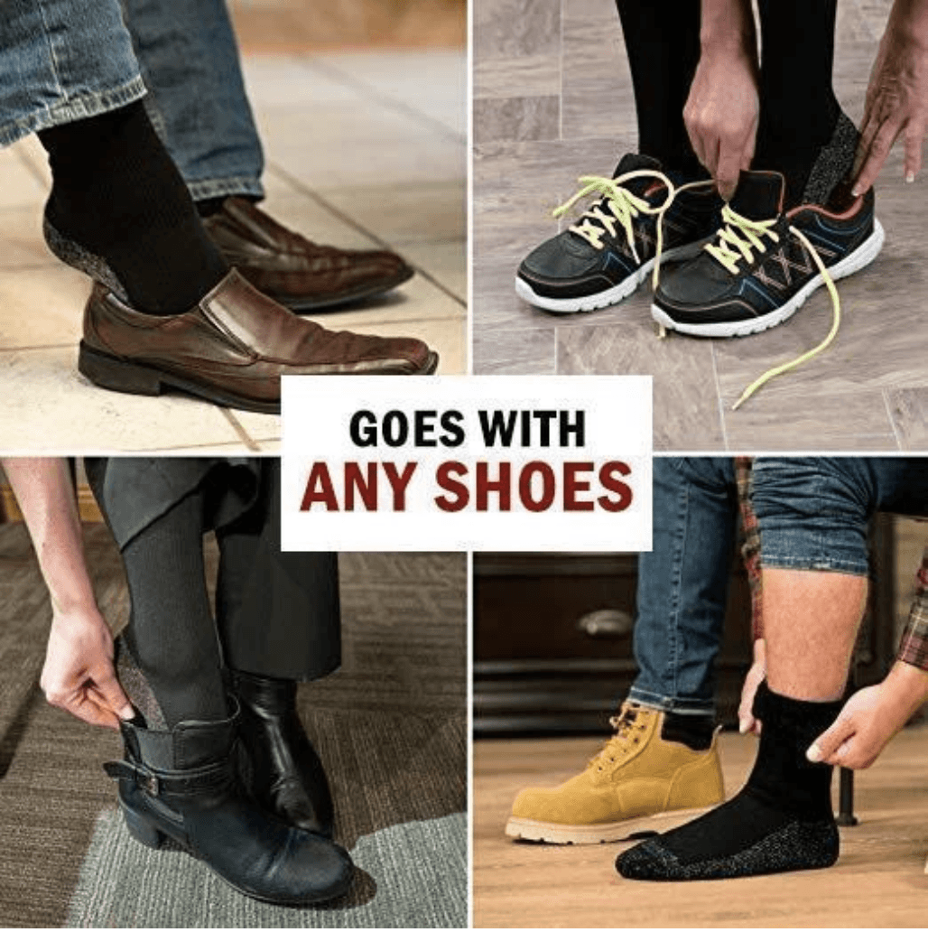 ALUMINIZED INSULATION FIBERS THERMAL SOCKS