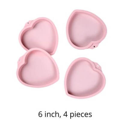 Best-Selling Non-Stick Easy Cake Layer Silicone Cake Molds!