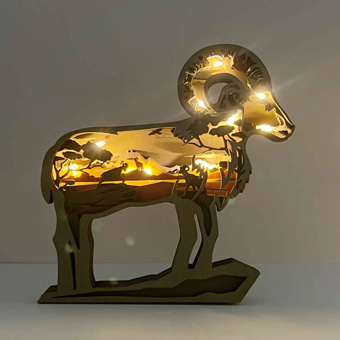 New Arrivals✨-Bighorn Sheep Carving Handcraft Gift