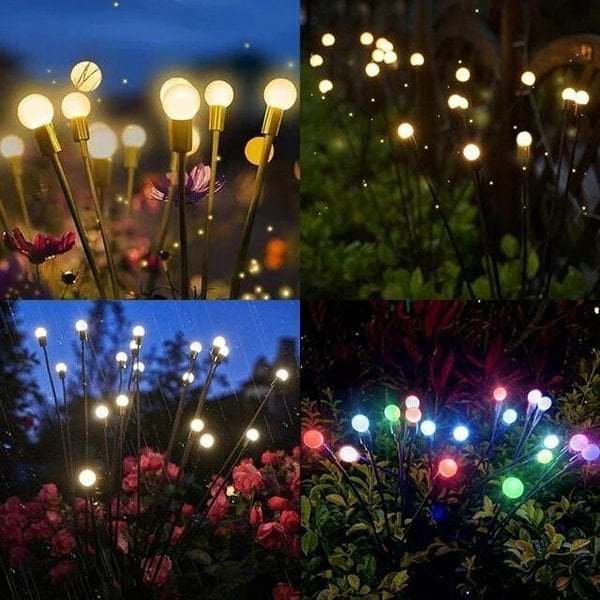 🔥LAST DAY 49% OFF🔥 IP65 Waterproof Solar Powered Firefly Garden Light
