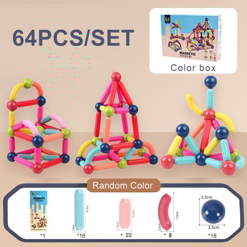 🔥Last Day Promotion 49% OFF- Educational Magnet Building Blocks