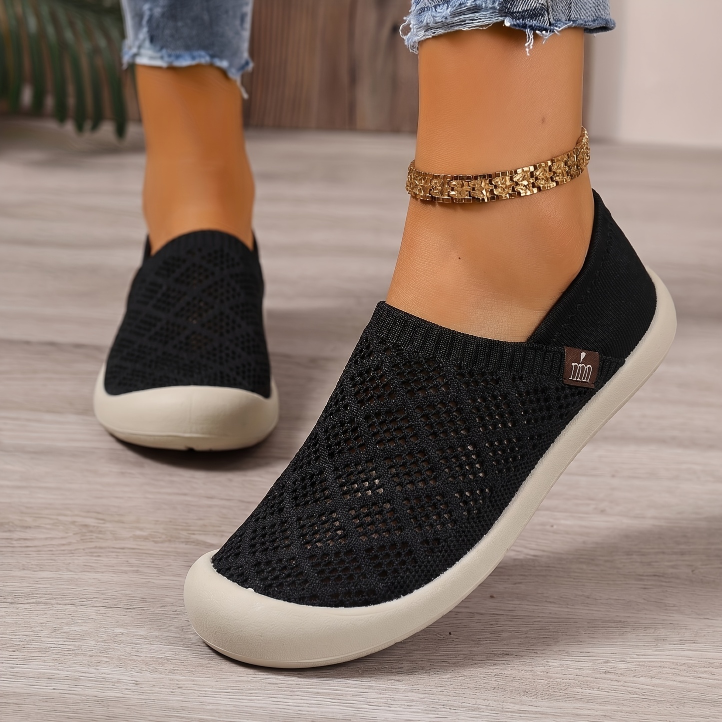 Summer Lightweight Breathable Round-Toe Sneakers