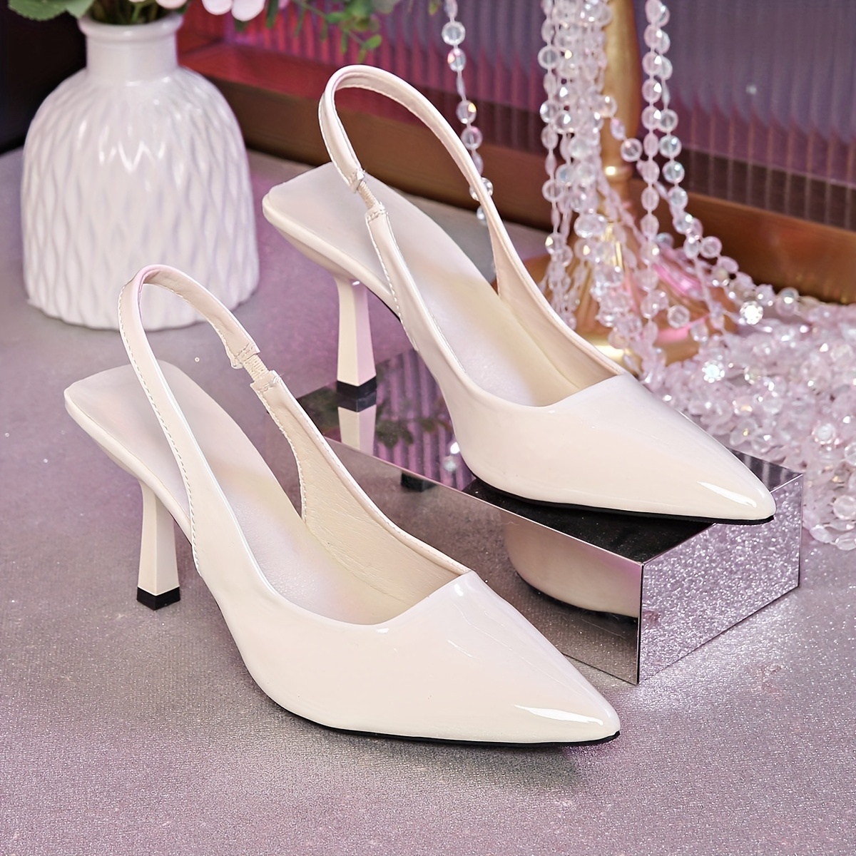 Elegant Pointed-Toe High Heel Shoes