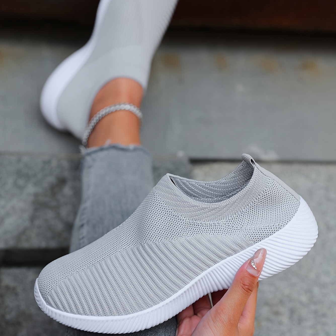Women's Breathable Lightweight Woven Sneakers