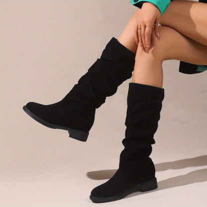 Women's Slouchy Mid Calf Boots