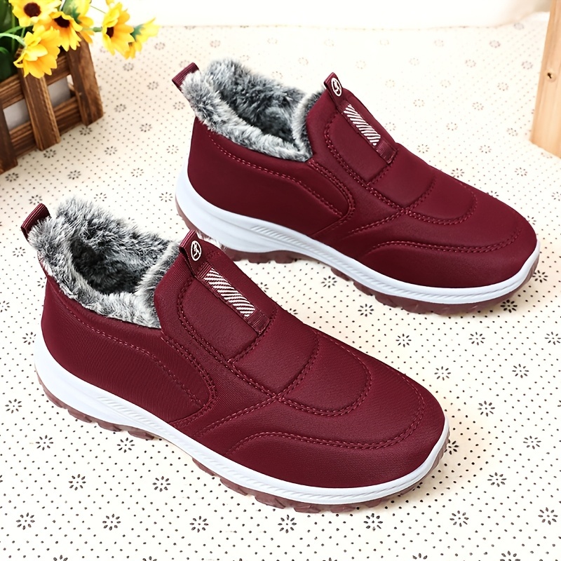Lightweight Waterproof Slip-on Winter Boots