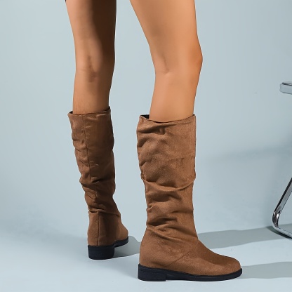 Women's Slouchy Mid Calf Boots