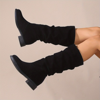 Women's Slouchy Mid Calf Boots