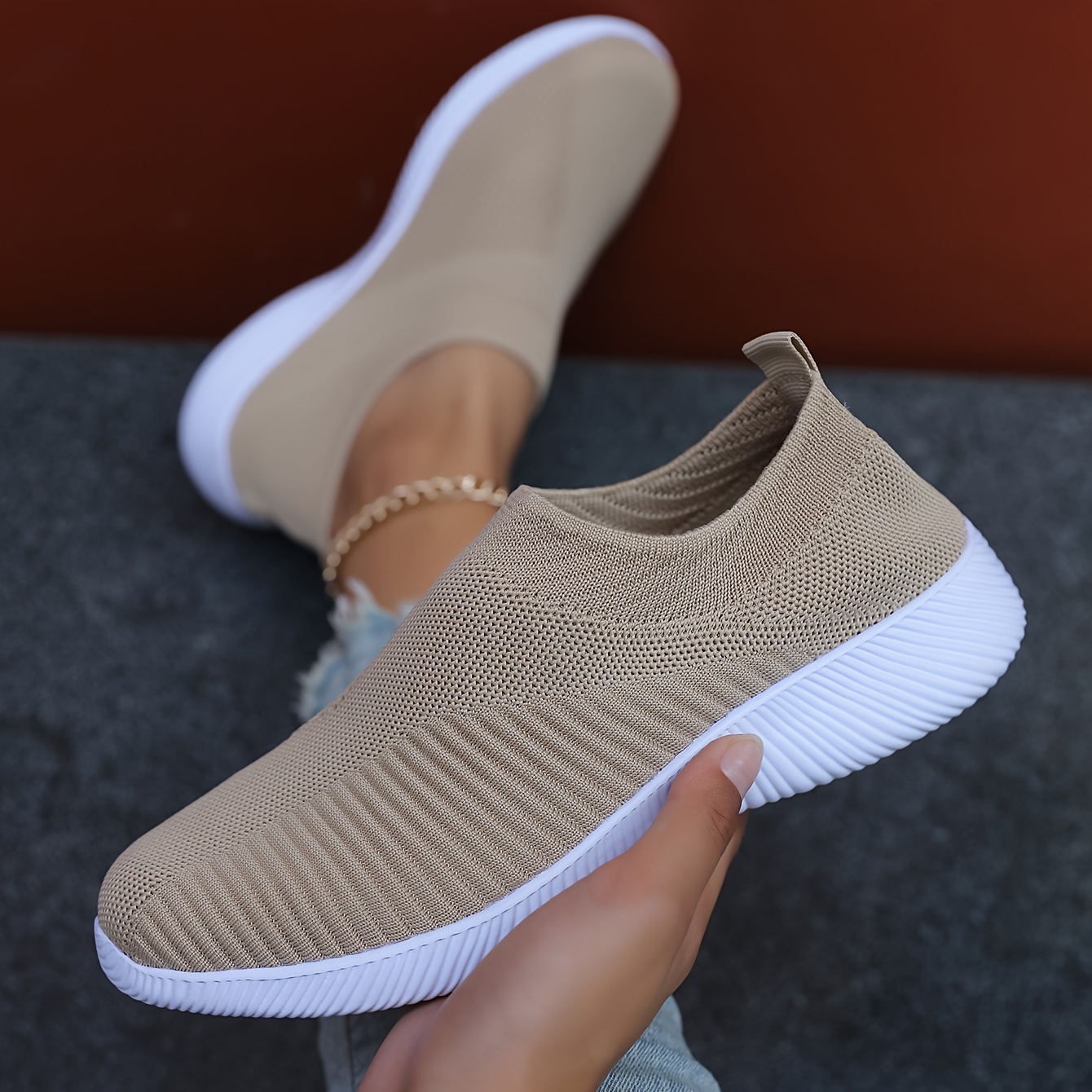 Women's Breathable Lightweight Woven Sneakers
