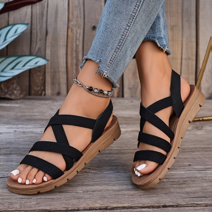 Ultimate Lightweight Elastic Flat Casual Sandals