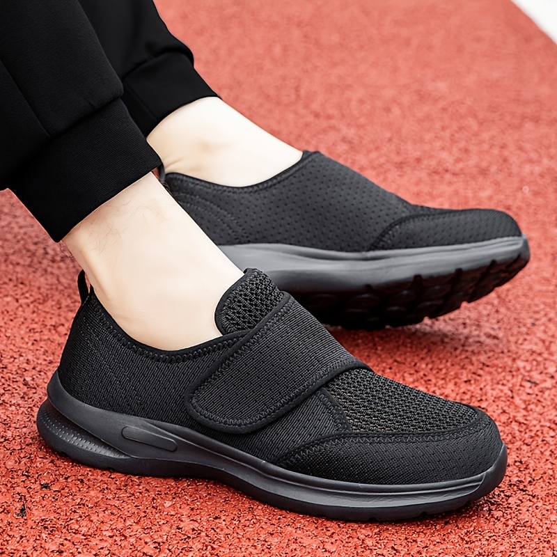 Orthopedic Wide Feet Swollen Walking Shoes - Adjustable Hook-and-Loop Fastener Closure