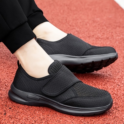 Orthopedic Wide Feet Swollen Walking Shoes - Adjustable Hook-and-Loop Fastener Closure