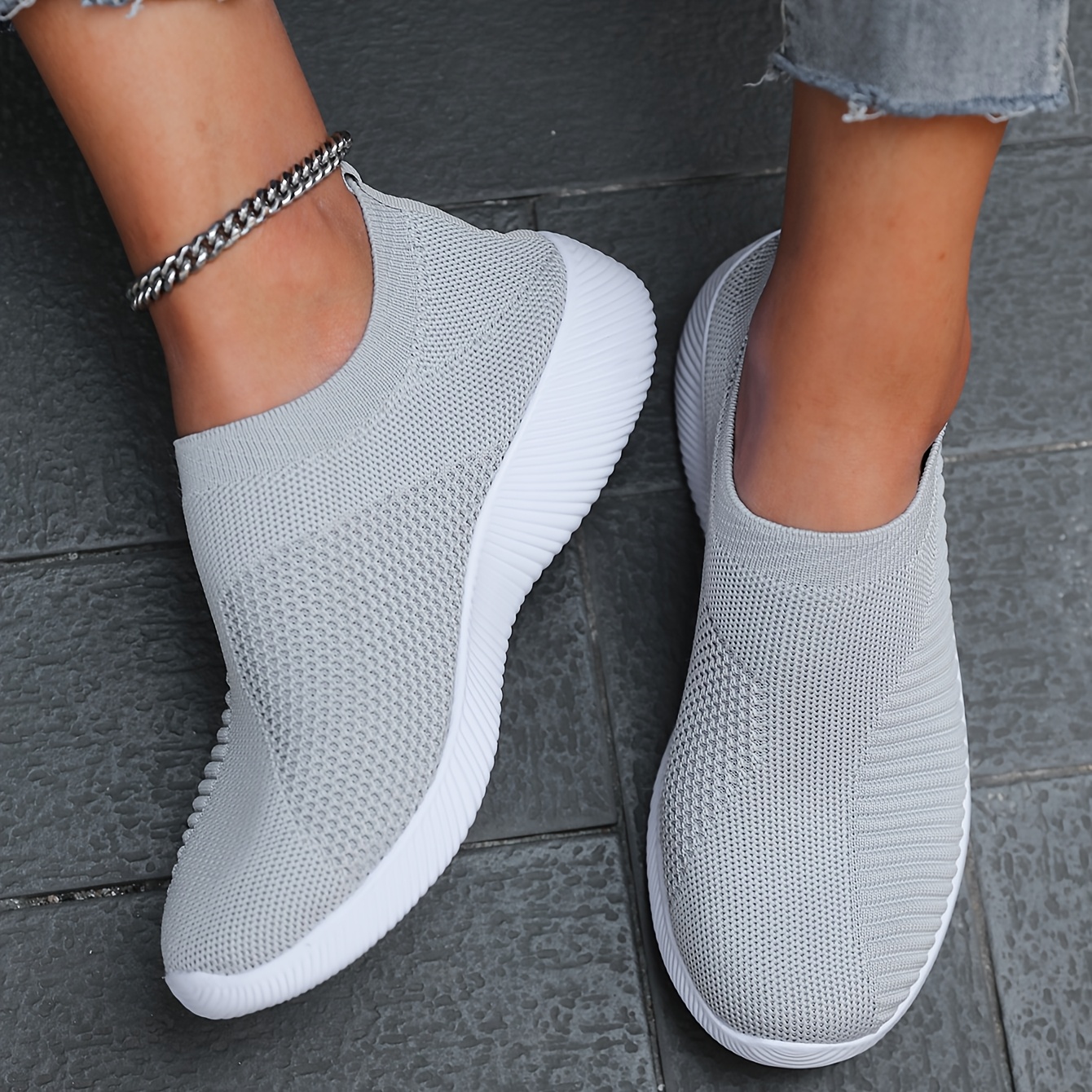 Women's Breathable Lightweight Woven Sneakers