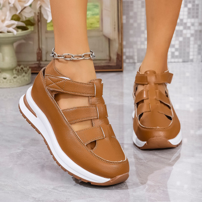 🔥Last Day 60% OFF - Comfortable Lightweight Wedge Strappy Sandals