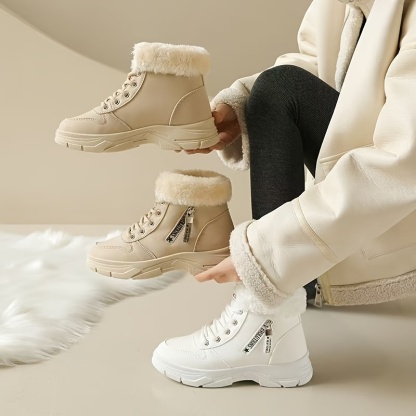 Women's Lined Thermal Ankle Boots