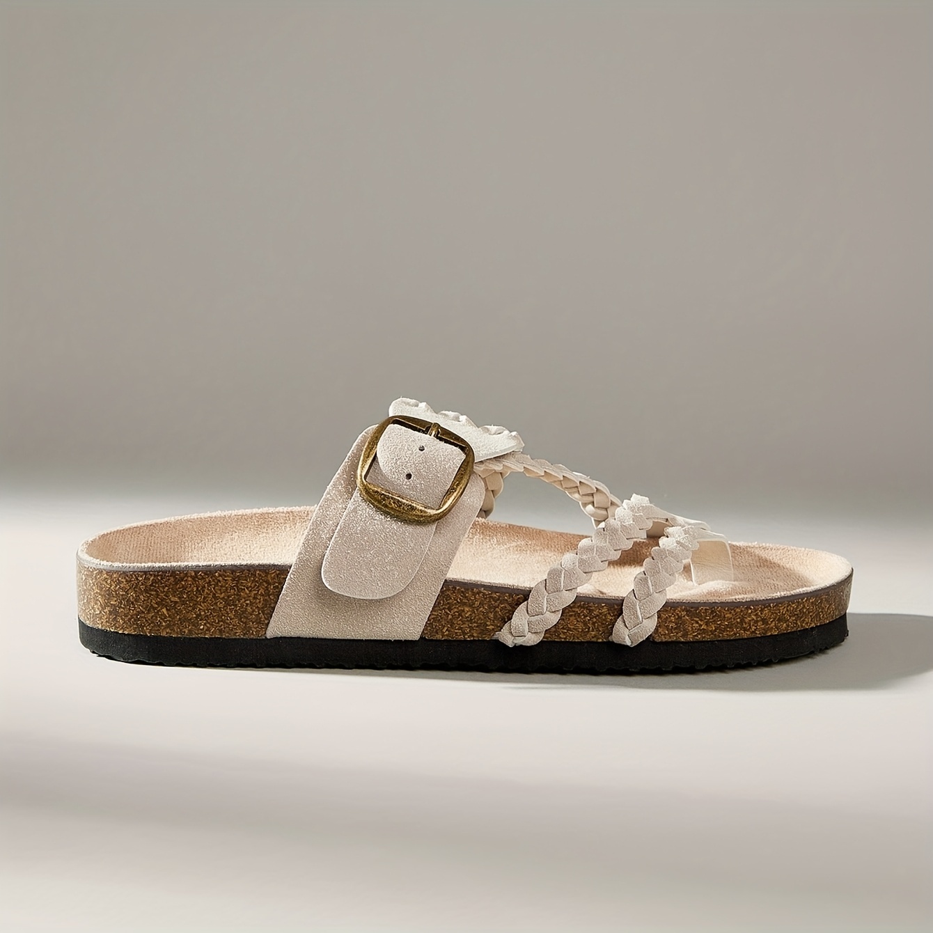 Women's Woven Soft Sole Flat Sandals