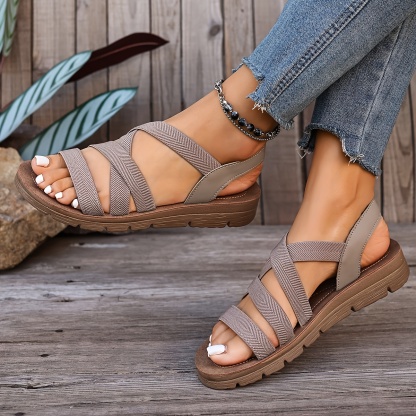 Ultimate Lightweight Elastic Flat Casual Sandals